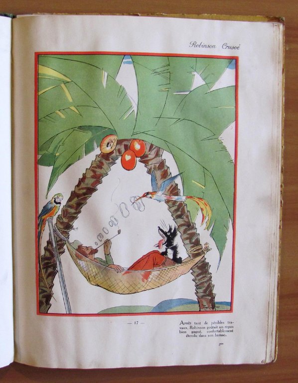 ROBINSON CRUSOE - 1930 ill. Felix LORIOUX