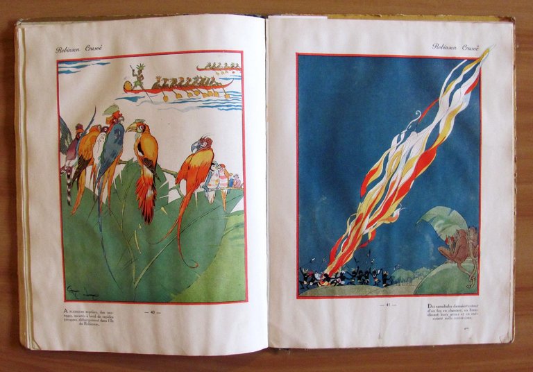 ROBINSON CRUSOE - 1930 ill. Felix LORIOUX