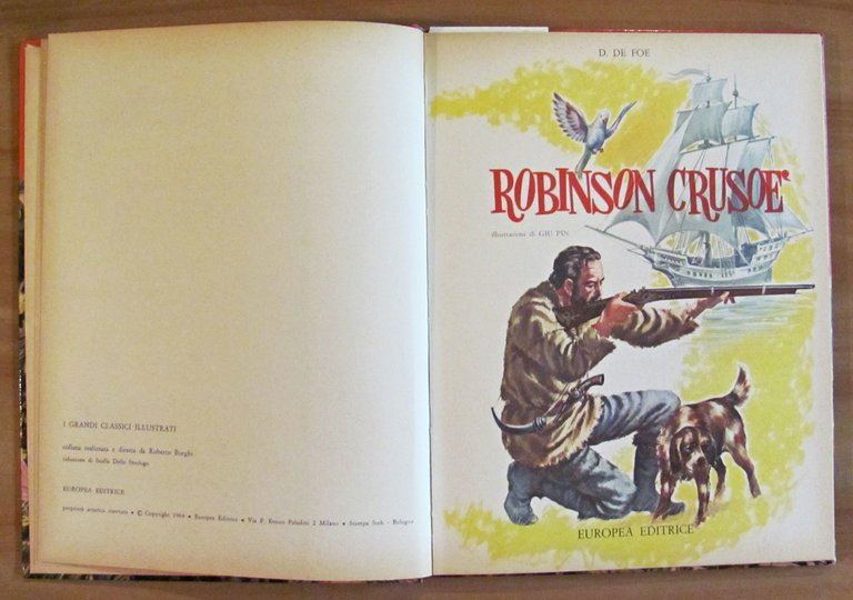 ROBINSON CRUSOE' - Coll. I Grandi Classici Illustrati N.1 - …