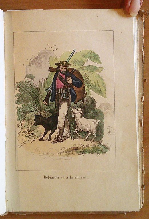 ROBINSON CRUSOE - Coll. Lectures Illustrées, fine '800