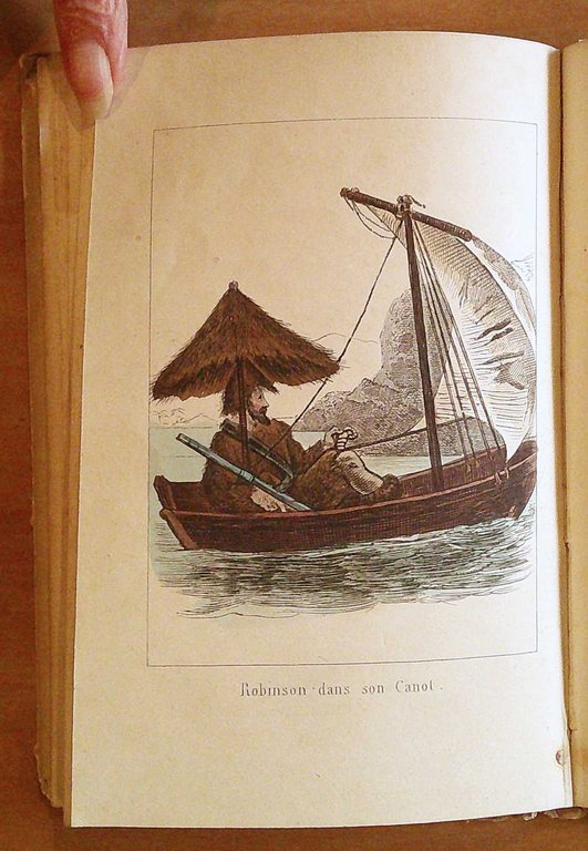 ROBINSON CRUSOE - Coll. Lectures Illustrées, fine '800
