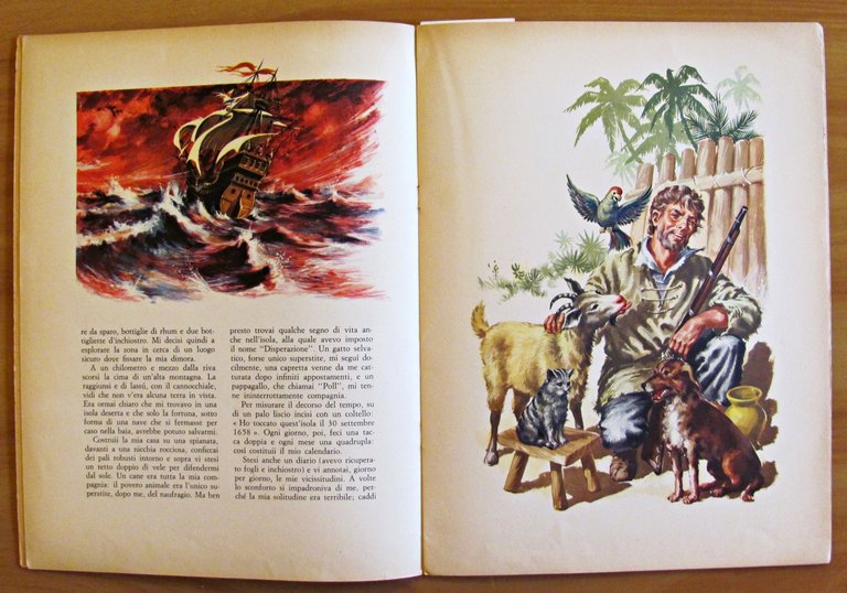 ROBINSON CRUSOE' - Collana Classica Mondiale N.5, 1965