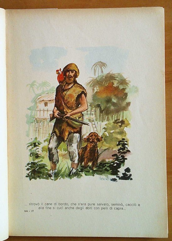 ROBINSON CRUSOE' - Collana Classici della Gioventù, 1959 - ill. …