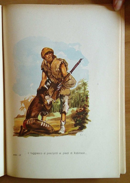 ROBINSON CRUSOE' - Collana Classici della Gioventù, 1959 - ill. …