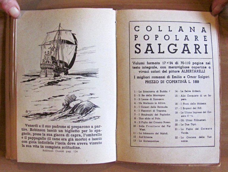 ROBINSON CRUSOE - Collana I Classici Illustrati