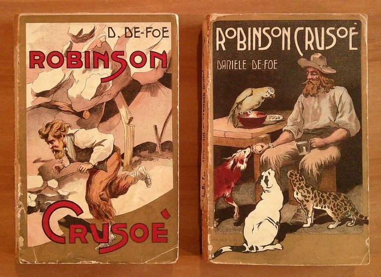 ROBINSON CRUSOE' - Volumi I e II Completo, 1898 e …