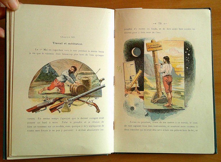 ROBINSON CRUSOE', 1889 - ill. SCHAEFER