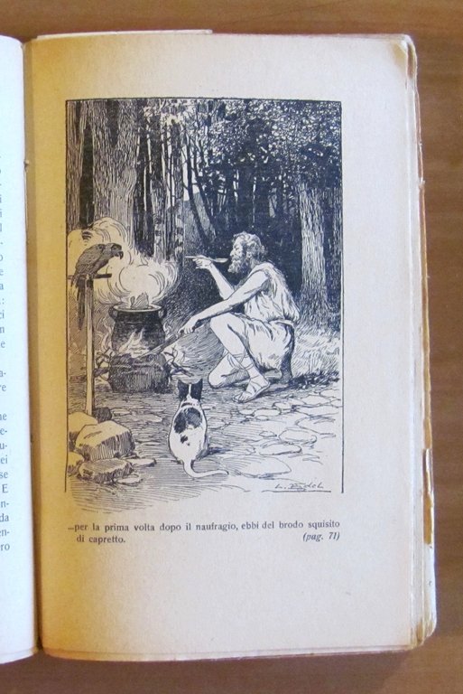 ROBINSON CRUSOE, 1927- ill. Leonida EDEL