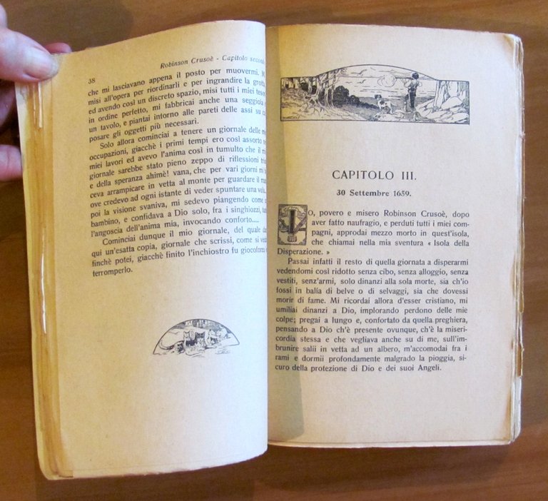 ROBINSON CRUSOE, 1927- ill. Leonida EDEL