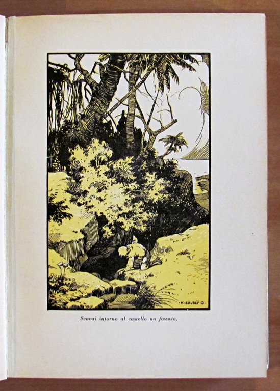 ROBINSON CRUSOE, 1936 - ill. SAVELY