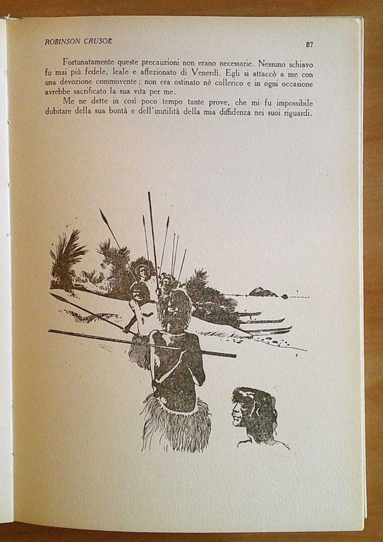 ROBINSON CRUSOE', 1954 - ill. MATTIOLI