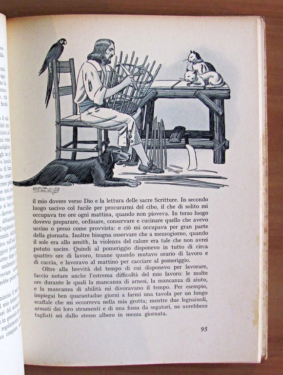 ROBINSON CRUSOE, I ed. 1951- ill. CARLO NICCO
