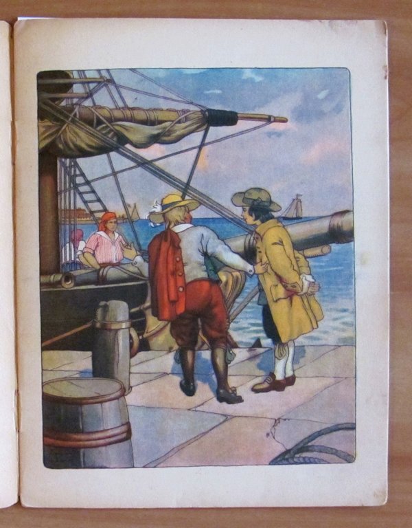 ROBINSON CRUSOE, primi '900 con 4 bellissime illustrazioni