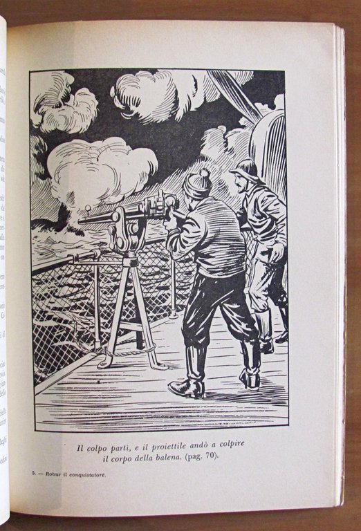 ROBUR IL CONQUISTATORE, 1957 - ill. DELL'ACQUA