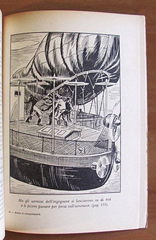 ROBUR IL CONQUISTATORE, 1957 - ill. DELL'ACQUA