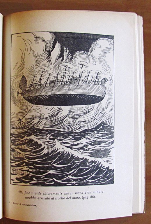 ROBUR IL CONQUISTATORE, 1957 - ill. DELL'ACQUA