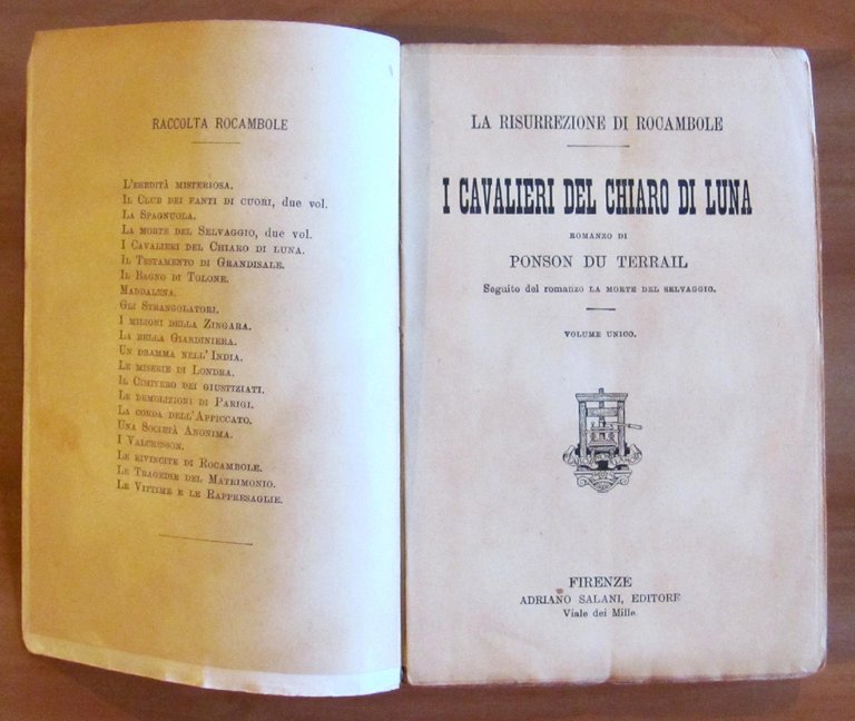 ROCAMBOLE - I Cavalieri del chiaro di Luna