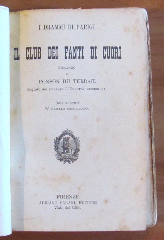 ROCAMBOLE - Il Club dei Fanti di Cuori - Volume …