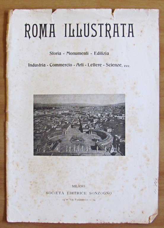 ROMA ILLUSTRATA - Completa in Fascicoli sciolti, 1907