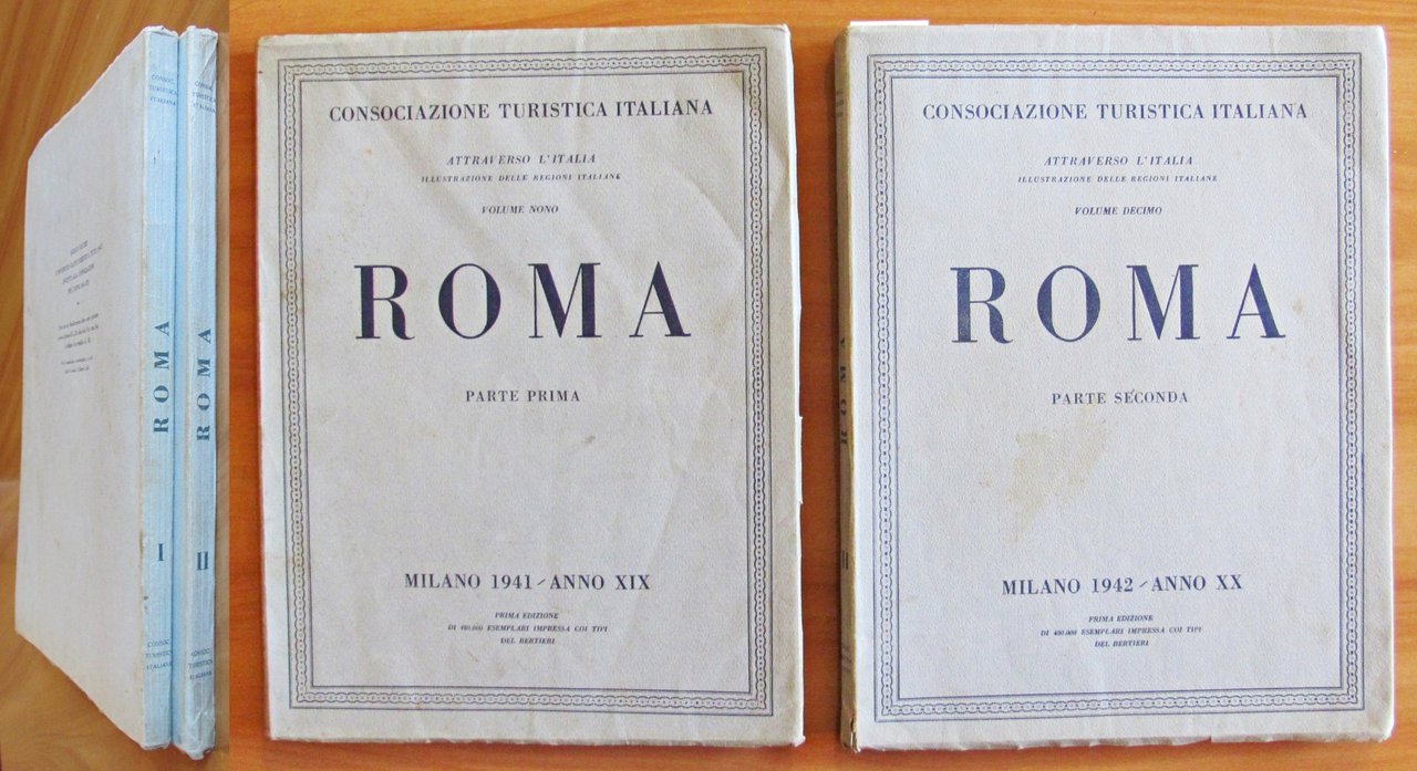 ROMA in 2 Volumi - Parte Prima e Parte Seconda, …