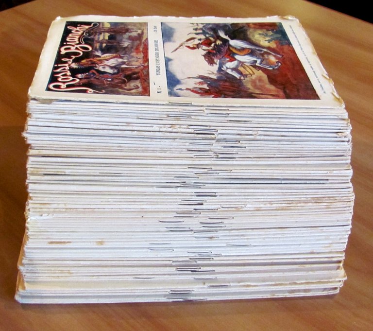 ROSSI E BIANCHI (Cowboy e Indiani), 1932/34 - Fascicoli 1/70 …