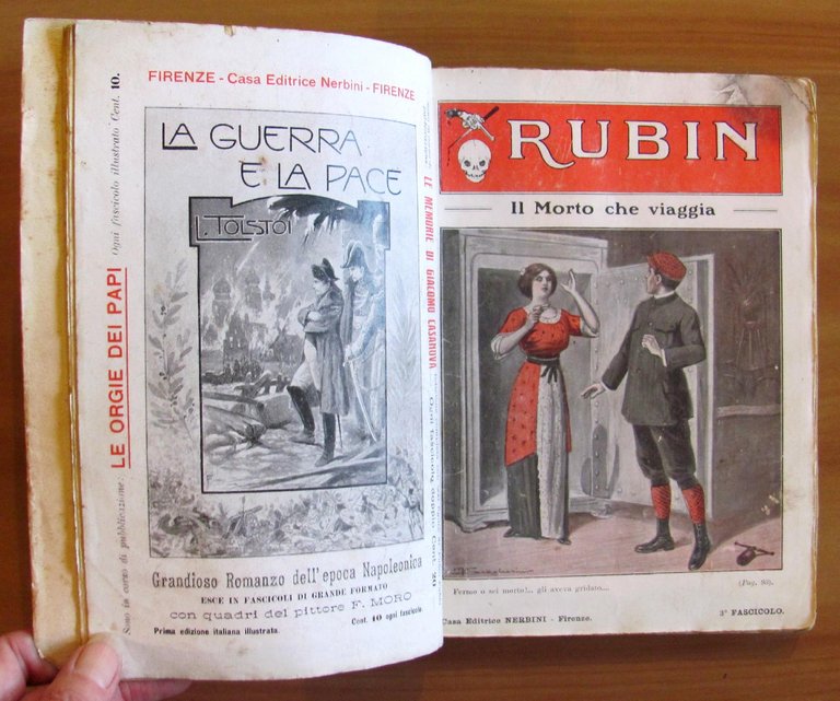 RUBIN Celebre Bandito moderno - Fascicoli 1/14 - Collezione Completa