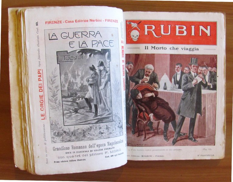 RUBIN Celebre Bandito moderno - Fascicoli 1/14 - Collezione Completa