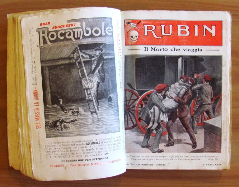 RUBIN Celebre Bandito moderno - Fascicoli 1/14 - Collezione Completa