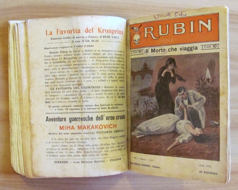 RUBIN Celebre Bandito moderno - Fascicoli 1/14 - Collezione Completa