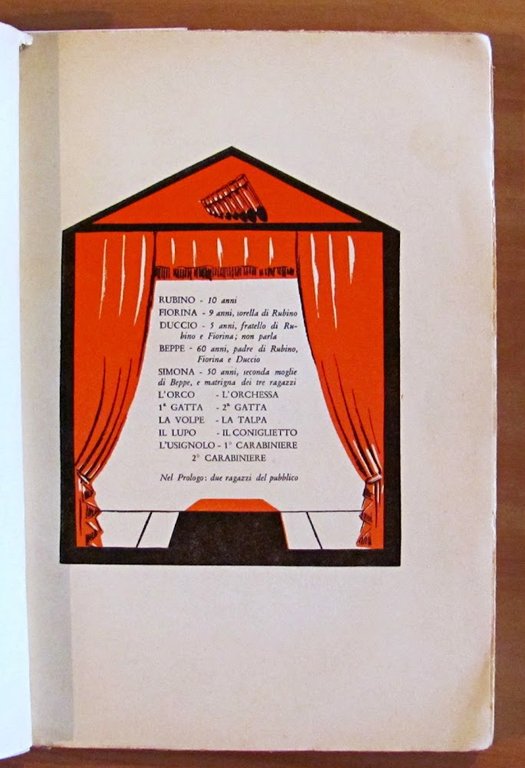 RUBINO E L'ORCO - Fiaba in un prologo in tre …