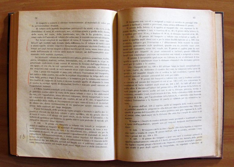 S.P.Q.R. CAPITOLATO GENERALE 1909 - per conto di COMUNE DI …