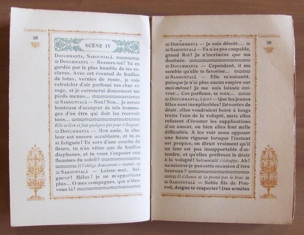 SAKOUNTALA - d'après l'oeuvre indienne de Kalisada