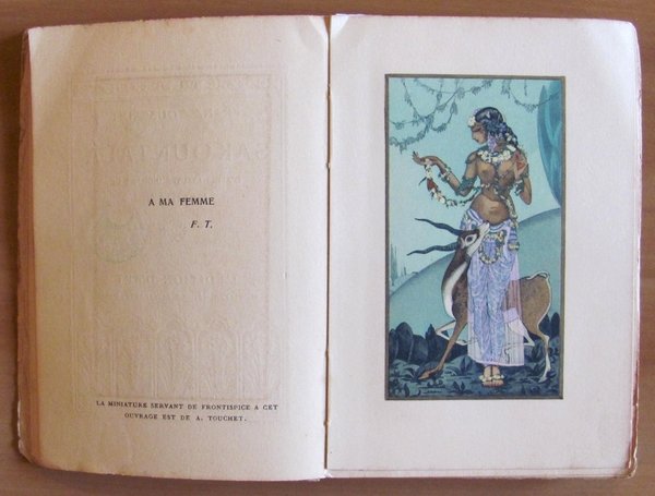 SAKOUNTALA - d'après l'oeuvre indienne de Kalisada