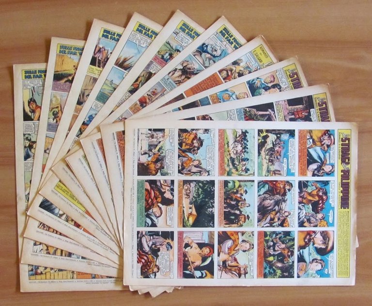 SALGARI Settimanale Grandi Avventure - Serie Completa 1/30 Originale