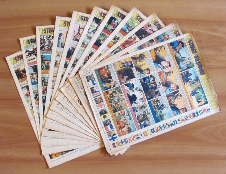 SALGARI Settimanale Grandi Avventure - Serie Completa 1/30 Originale