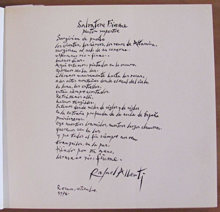 SALVATORE FIUME - Antologia delle Opere, anni '70