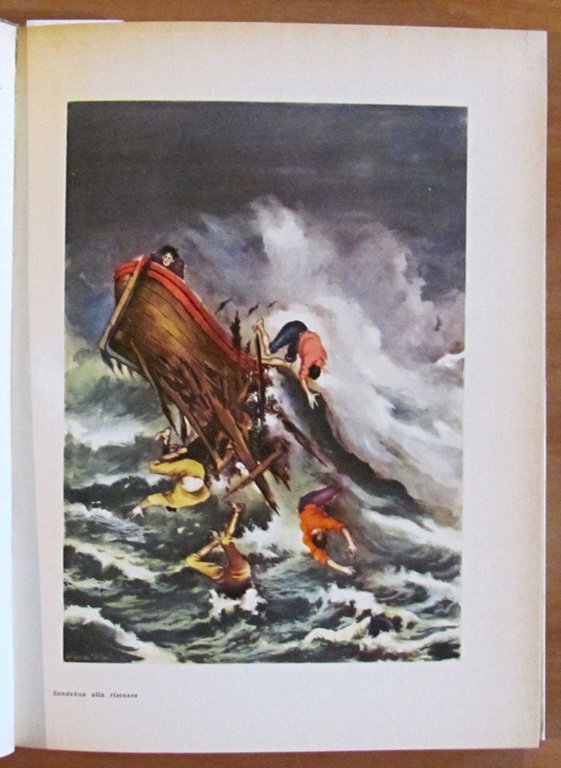 SANDOKAN ALLA RISCOSSA, anni '60 - ill. TRINCIA