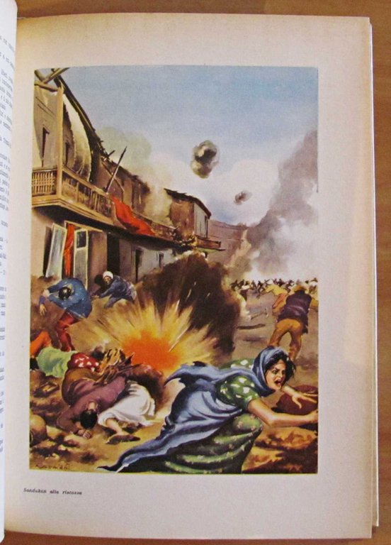 SANDOKAN ALLA RISCOSSA, anni '60 - ill. TRINCIA