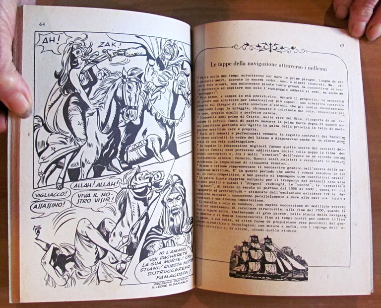 SANDOKAN Capitan Tempesta - Collana Marinara N.12, 1976