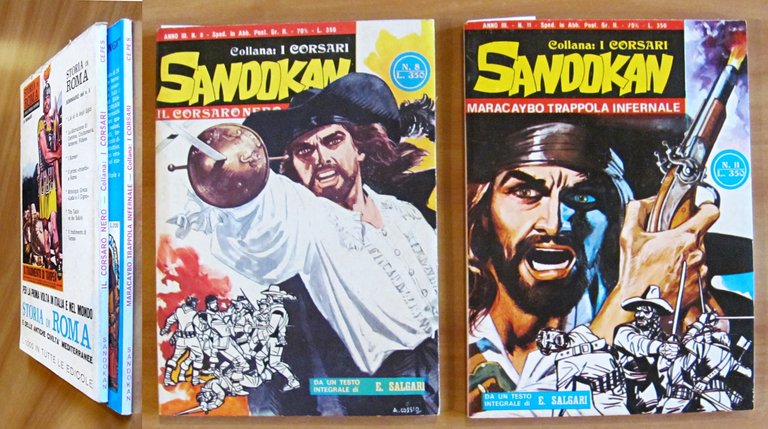 SANDOKAN Il Corsaro Nero + Maracaybo trappola infernale - Coll. … | Immagine Gallery 1