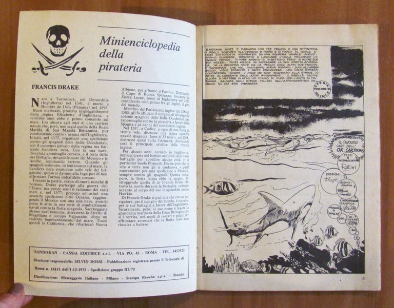 SANDOKAN la Tigre della Malesia N.1, 2 e 3, 1975/76 | Immagine Gallery 4