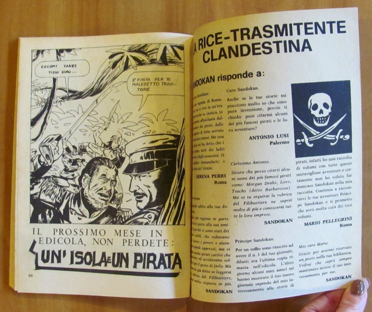 SANDOKAN la Tigre della Malesia N.1, 2 e 3, 1975/76 | Immagine Gallery 6