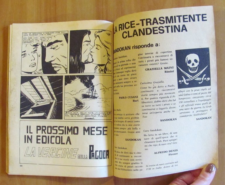 SANDOKAN la Tigre della Malesia N.1, 2 e 3, 1975/76 | Immagine Gallery 7