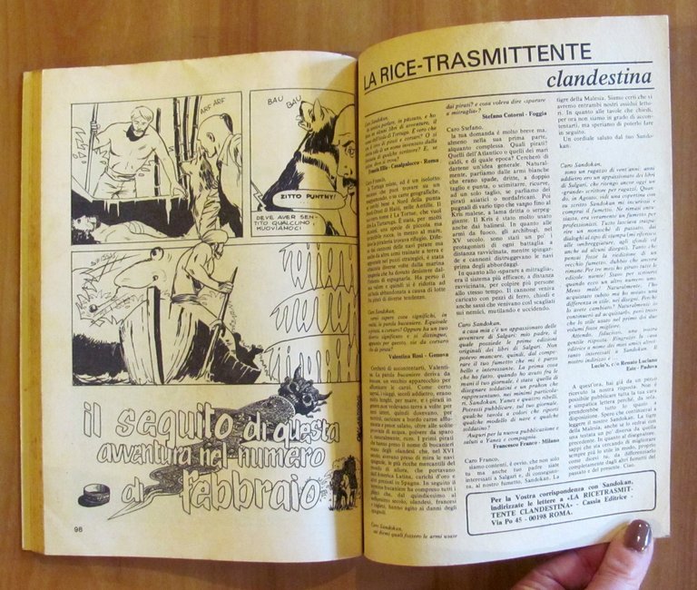SANDOKAN la Tigre della Malesia N.1, 2 e 3, 1975/76 | Immagine Gallery 8