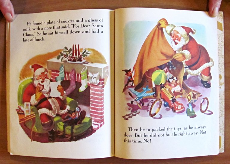 SANTA'S TOY SHOP - Collana Little Golden Book, 1950