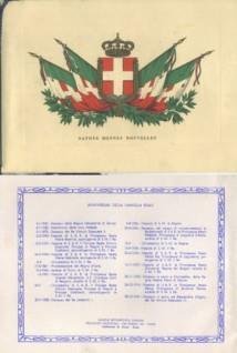 Savoye Bonnes Nouvelles. Calendario 1963 Con Anniversari Famiglia Reale