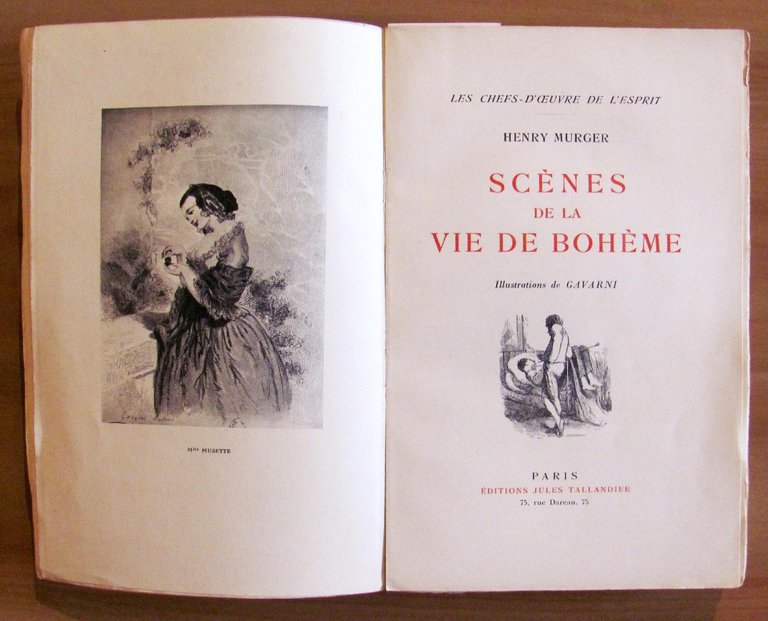 SCENES DE LA VIE DE BOHEME