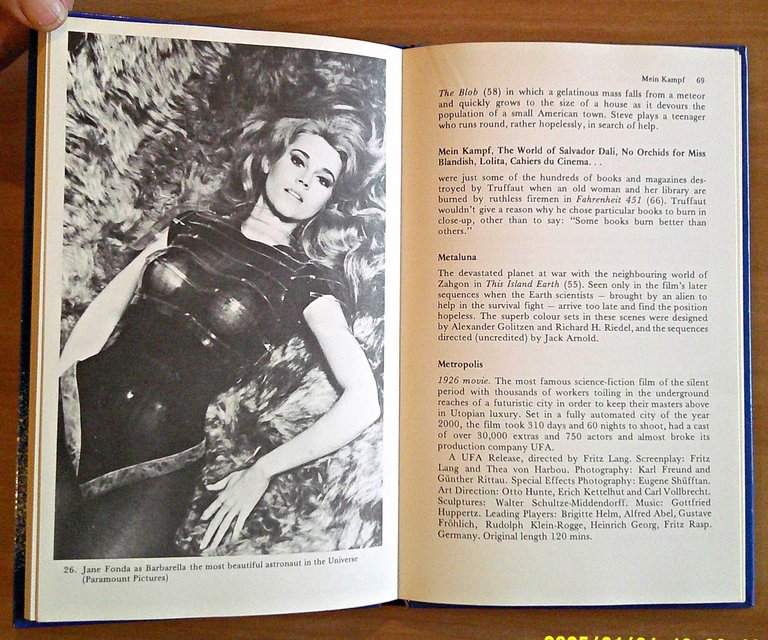 SCIENCE FICTION IN THE MOVIES AN A-Z, 1978