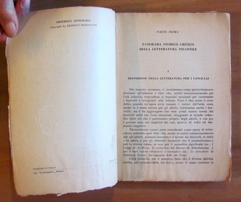 SCRITTORI E LIBRI PER I FANCIULLI, 1953