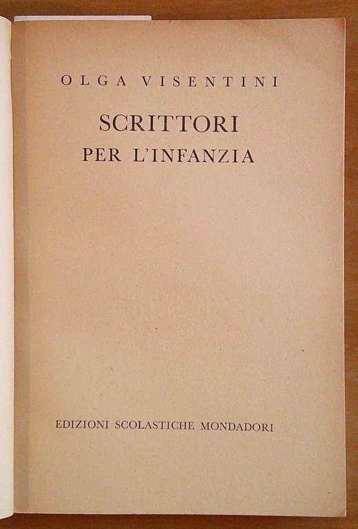 SCRITTORI PER L'INFANZIA, 1951